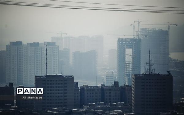 هوای آلوده مرکز در منطقه ها پرتردد